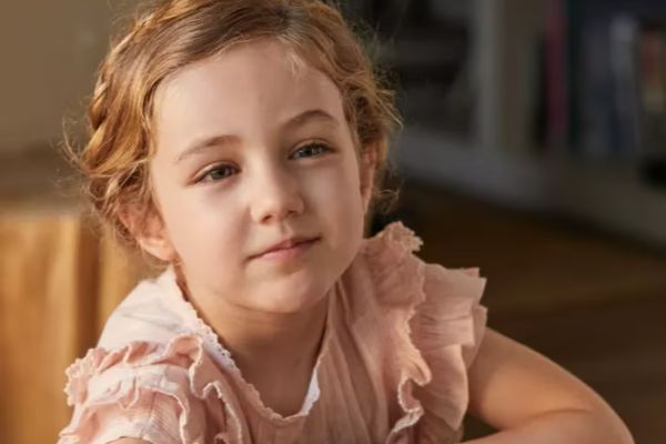 child with myopia