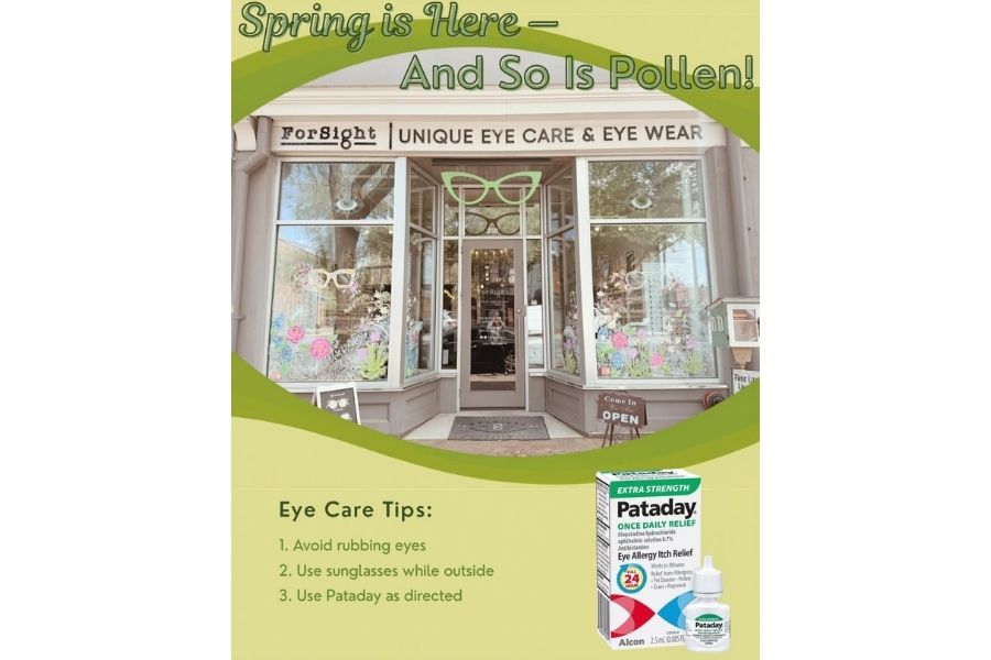 Eye care tips in spring